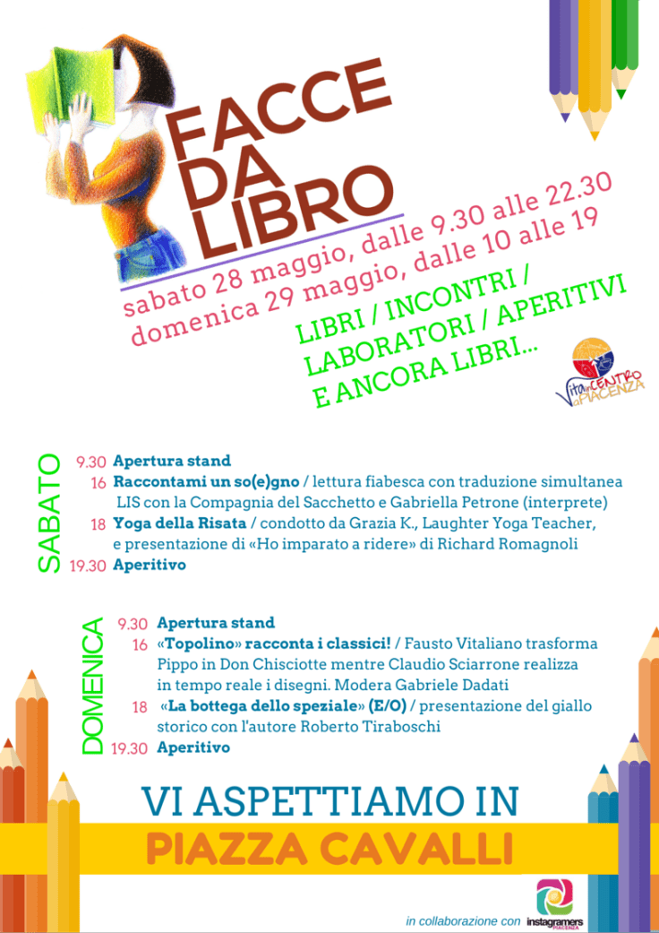 Facce da libro per il WEB